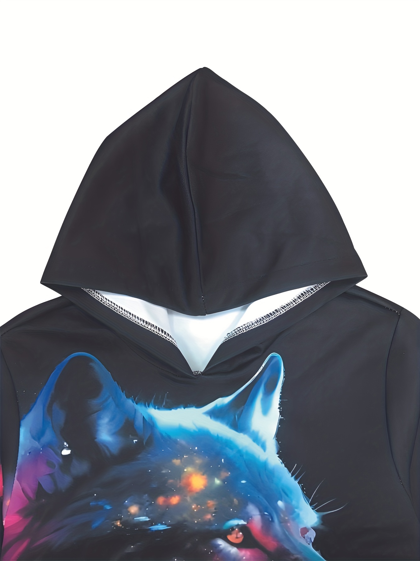 Space 2024 wolf hoodie