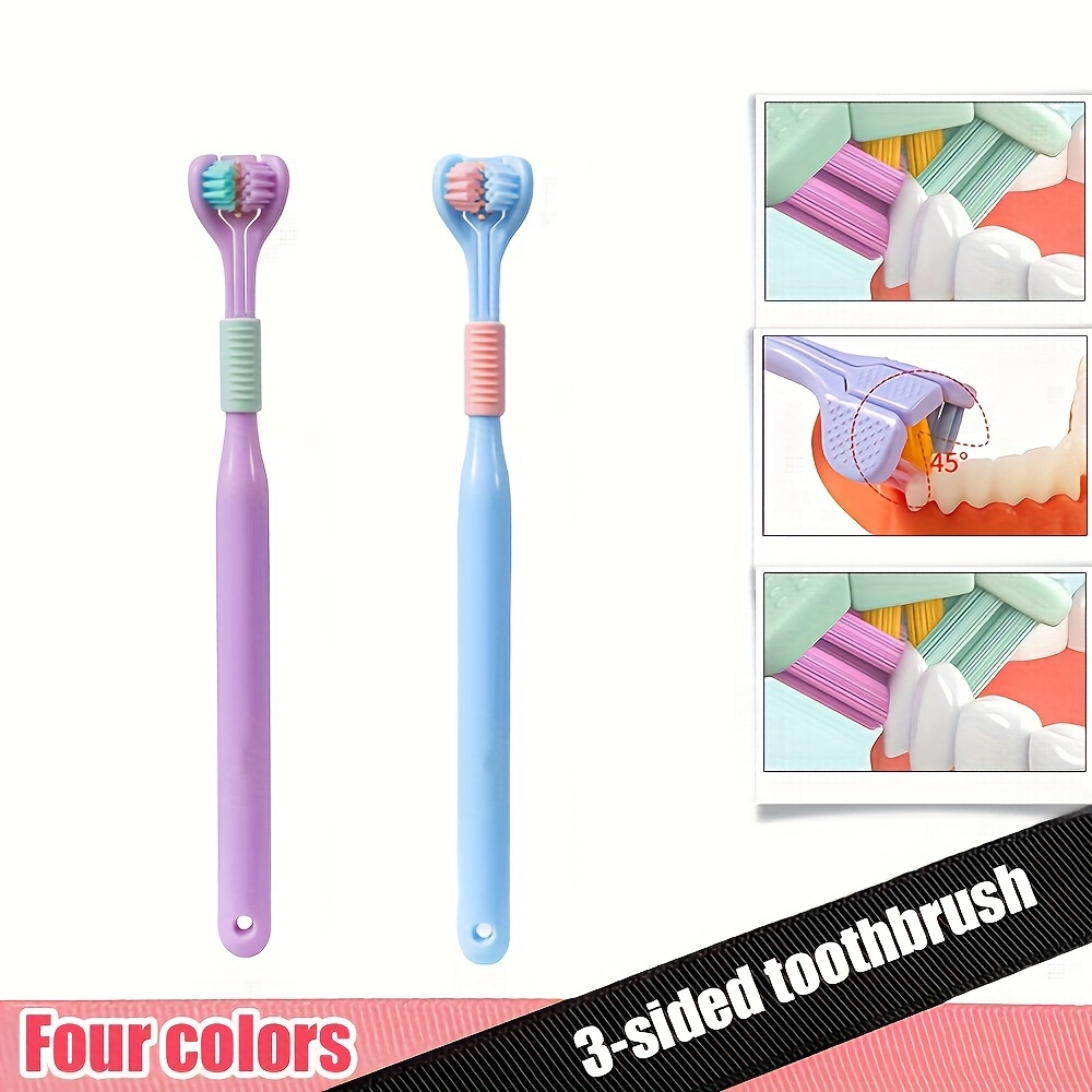 

Sided Soft Hair Toothbrush, Adult Toothbrush, Ultra Fine Soft Bristle Oral Care Teeth Brush For Oral Health