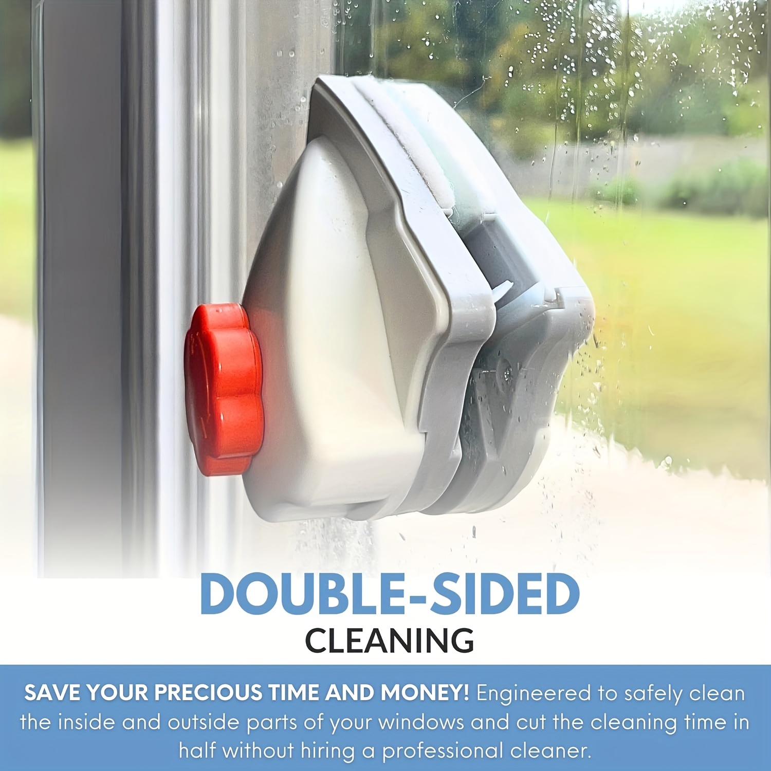 Double sided Magnetic Window Cleaner Adjustable Magnetic - Temu