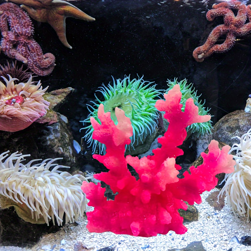 Fish Tank Aquarium Decoration Fake Coral Reef Ornaments Temu Canada