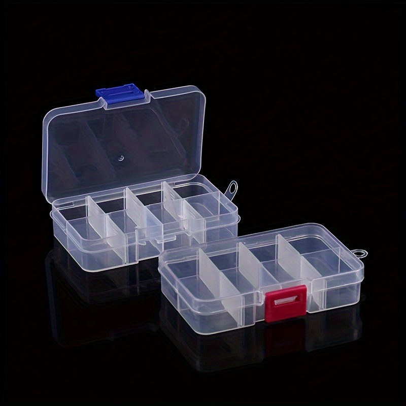 Plastic Organizer Box Clear Plastic Dividers Box Organizer - Temu