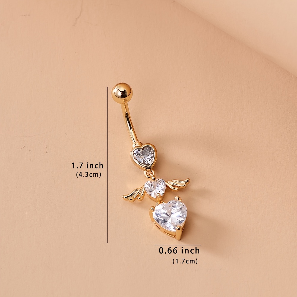 18k gold deals belly button rings