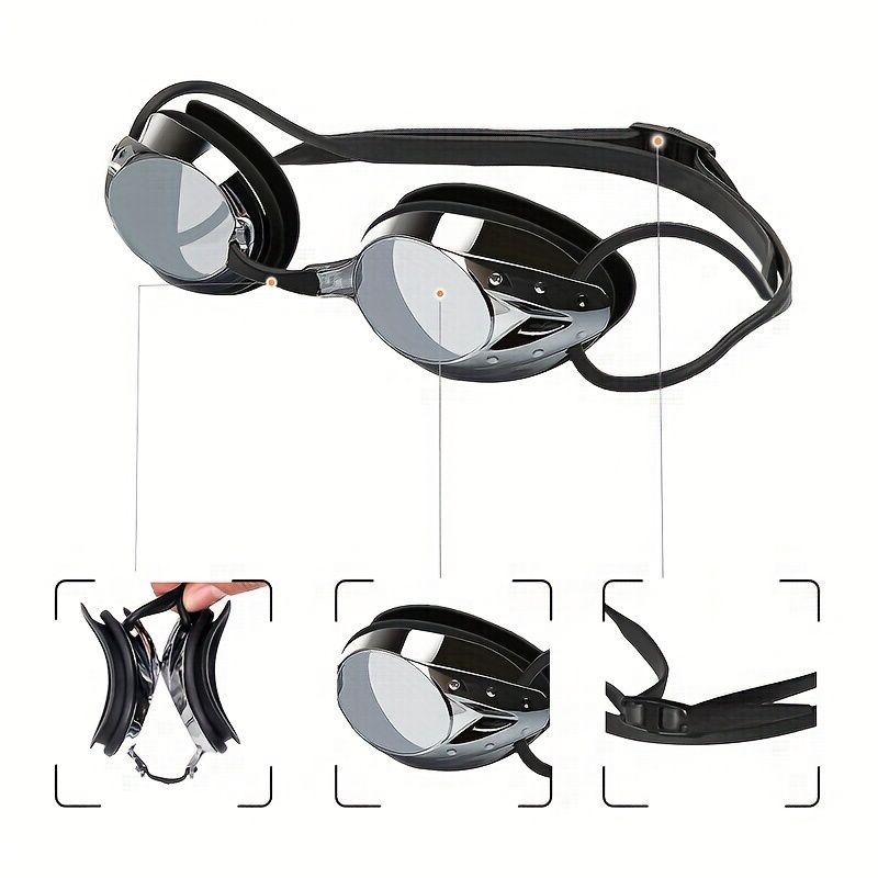 Anti-fog & Anti-UV Swimming Goggles Unisex Leak-proof