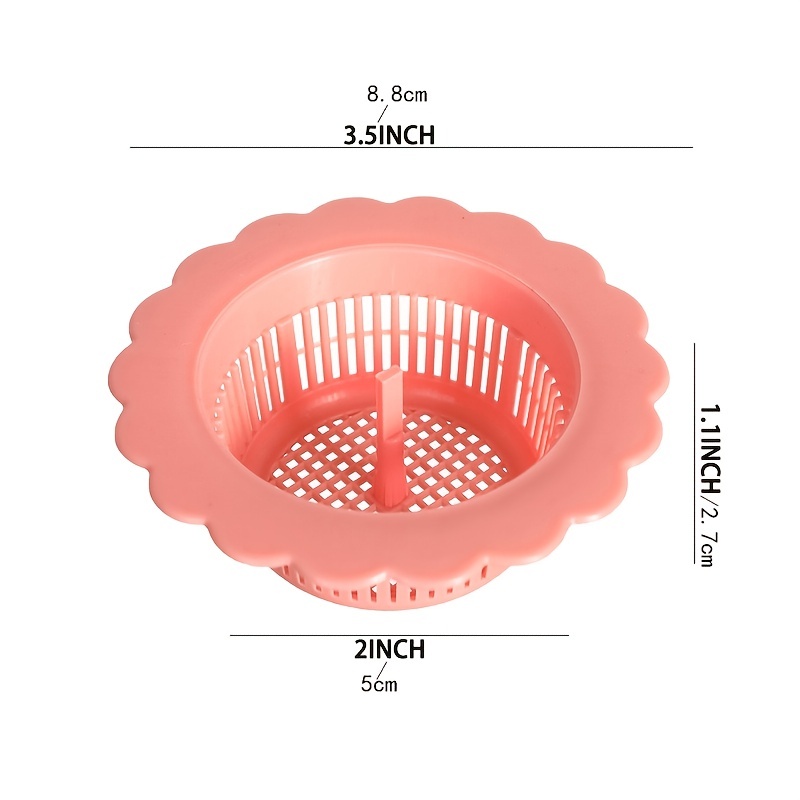 2 uds. Cesta colador para fregadero de cocina, filtro de desagüe