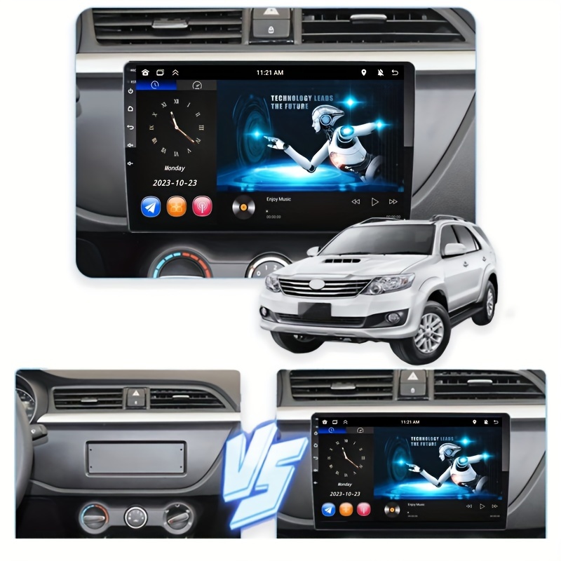 Android 11 Car Radio 1 Din Auto Radio Universal Wifi Gps - Temu