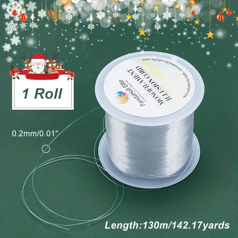 Clear Nylon Wire Diy Jewelry Making Transparent Fishing Line - Temu Sweden