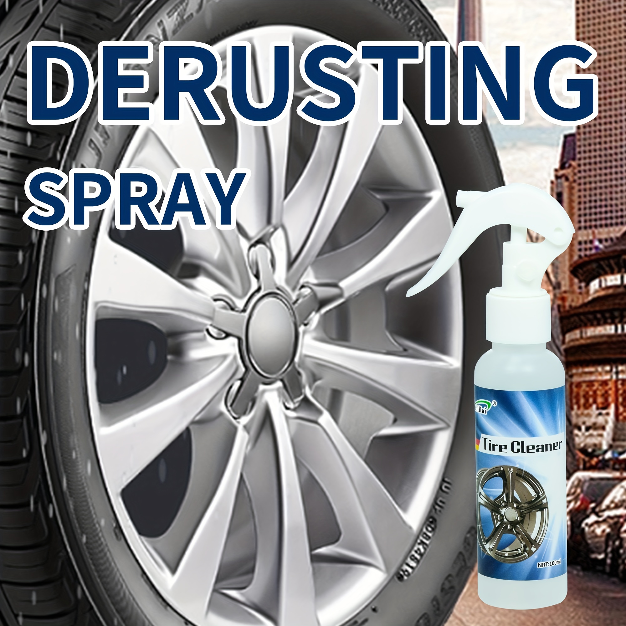 Car Paint & Wheel Iron Particles Powder Cleaning Super Rust & Dust