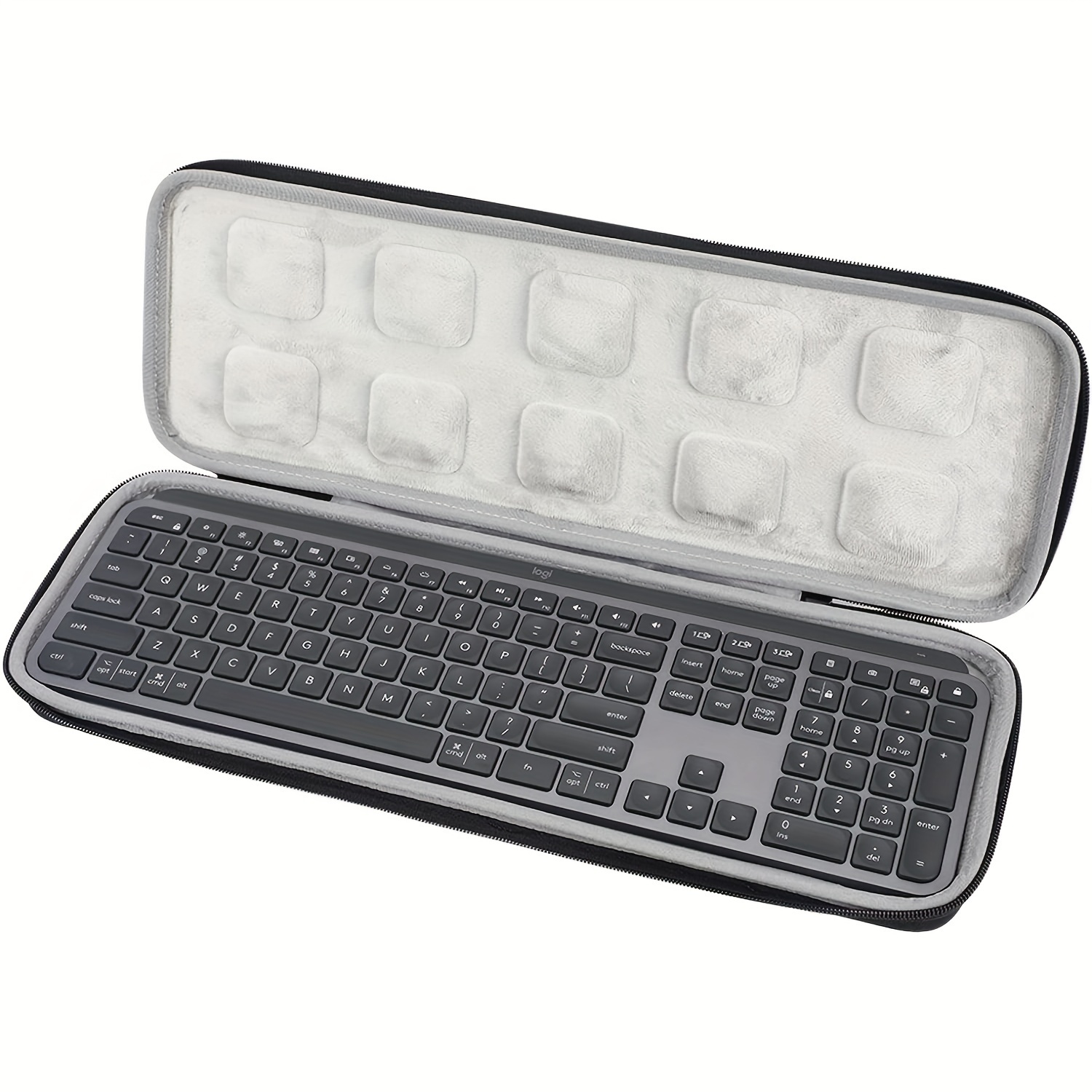 Buy Portable EVA Keyboard Storage Case Protective Bag for Logitech