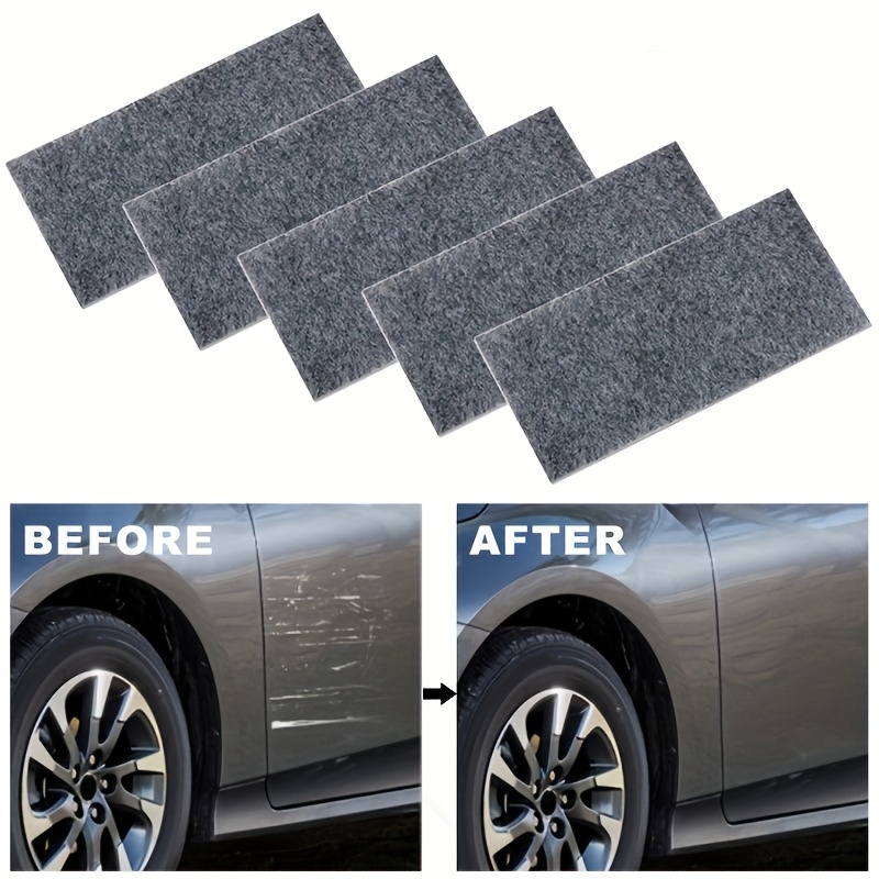 3PCS Nano Sparkle Cloth For Car Scratches Rust Removal Car Paint