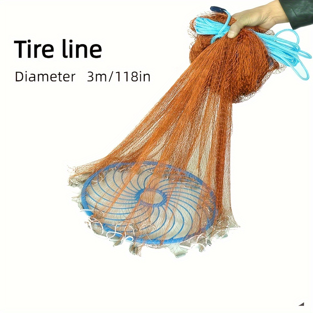 Fishing Net, Hand-thrown Nets, Automatic Fishing Nets, Tire Nets, Fishing  Supplies