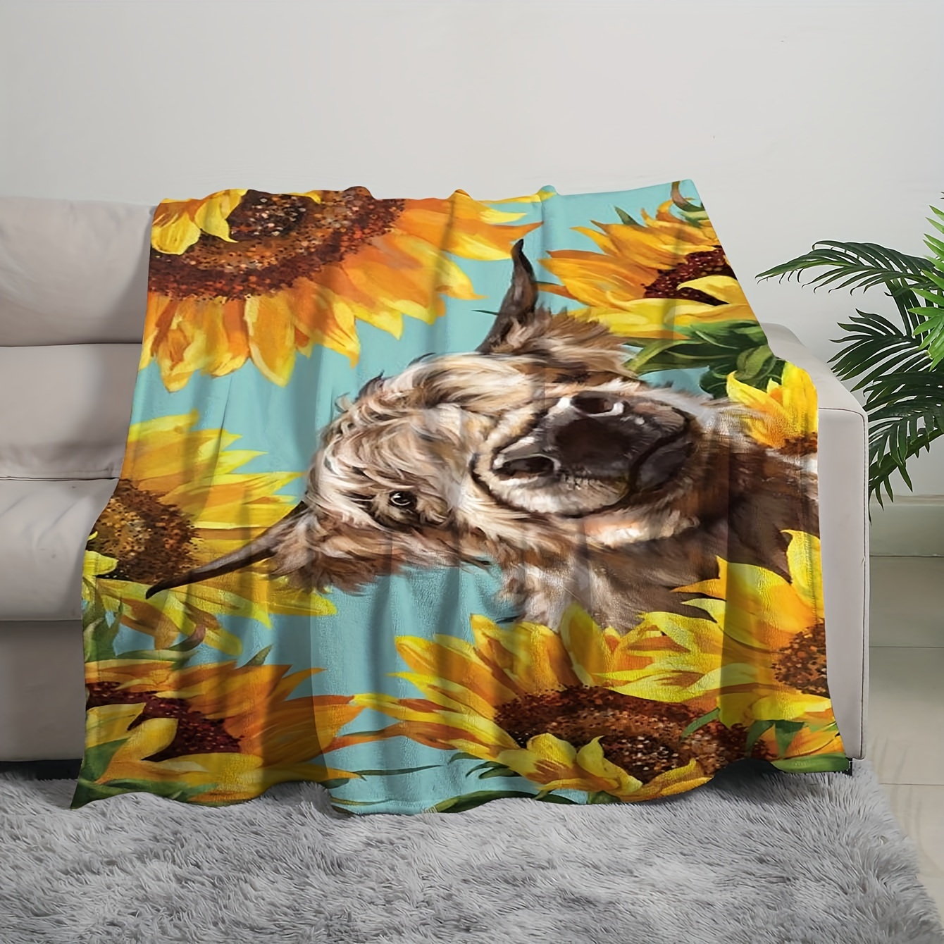 Digital Printed Blanket Flannel Soft Blanket Gift Blanket - Temu