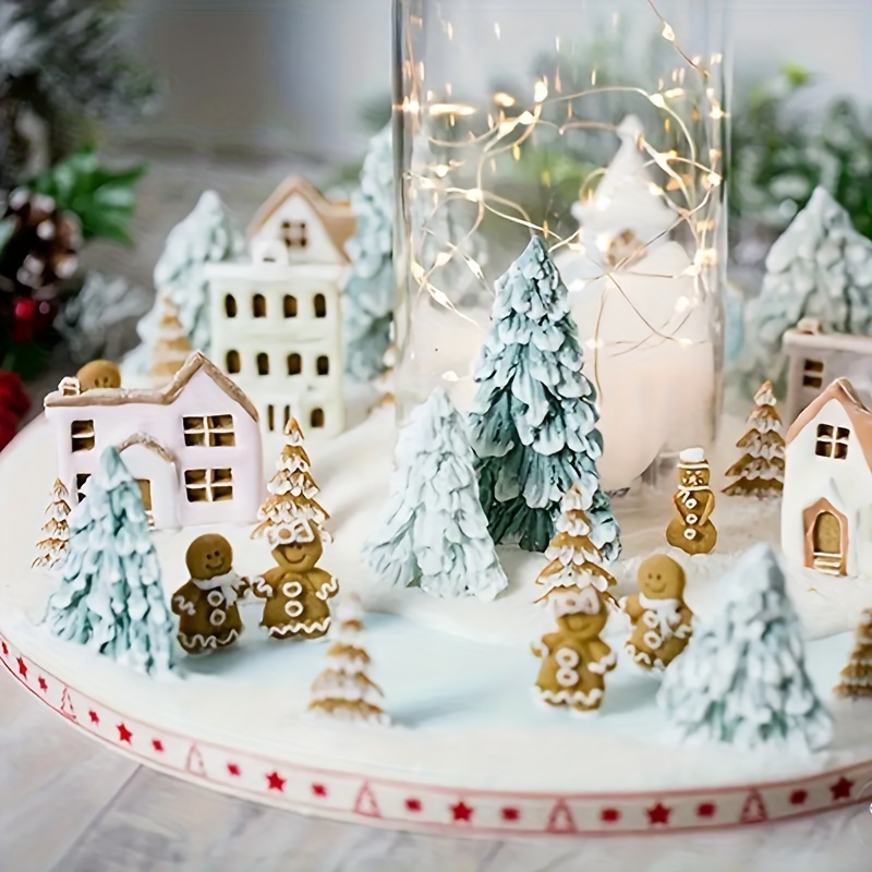 Christmas Silicone Chocolate Candy Molds Christmas Tree - Temu