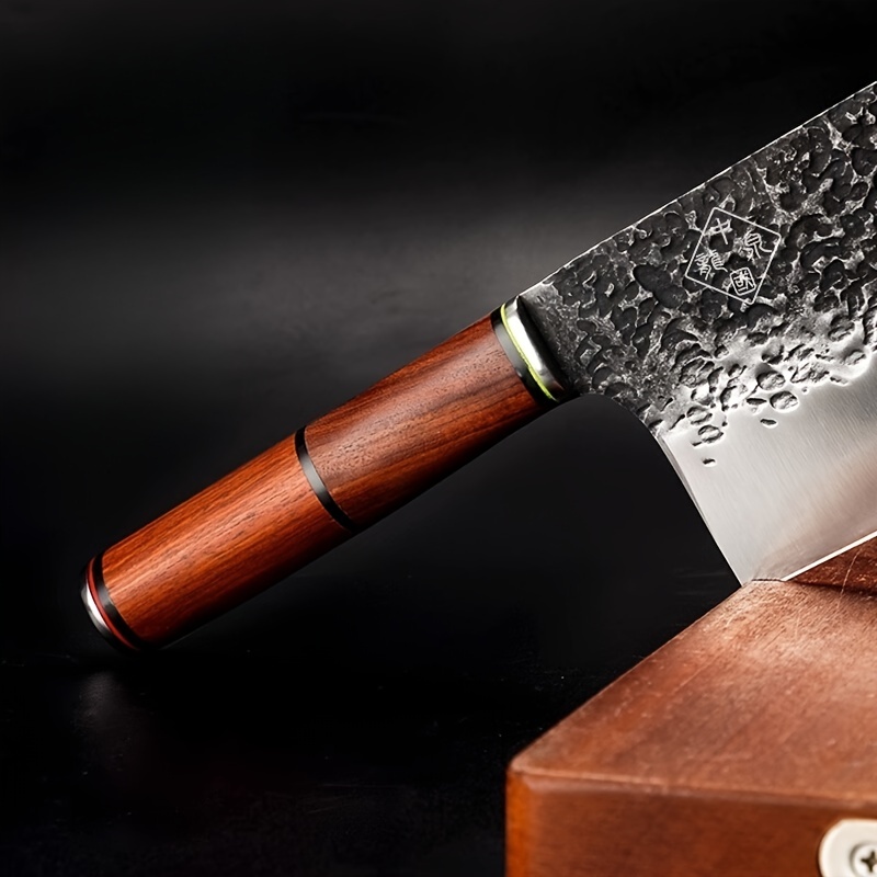 Sharp Stainless Steel Chinese Slicing Knife For Meat And Kitchen Use - Temu