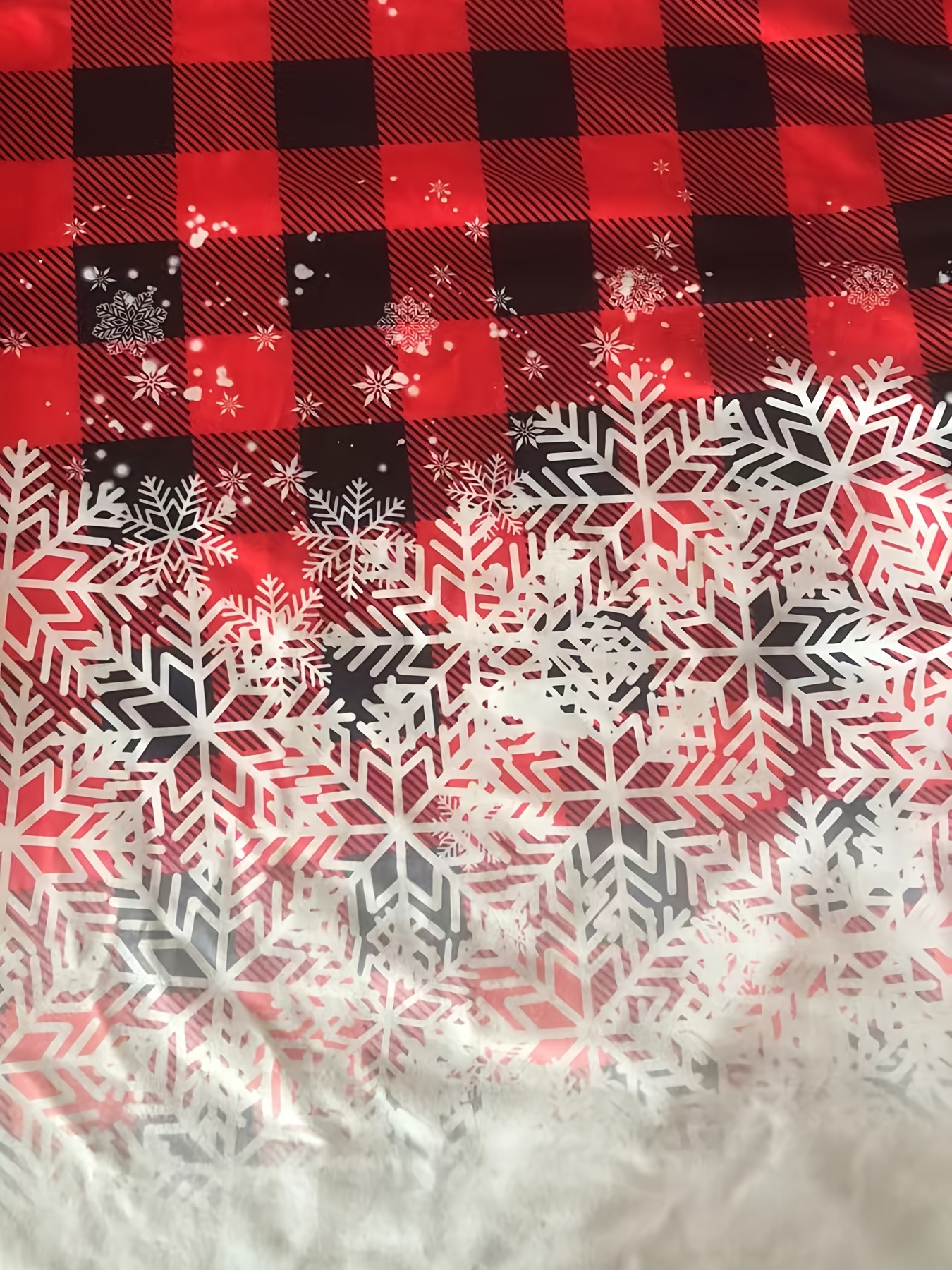 Quilted Jacket - Snowflake Plaid