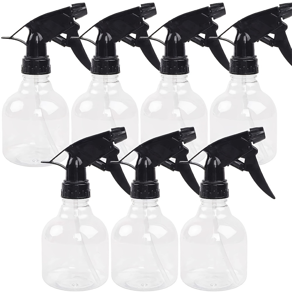500ml Plastic Spray Bottle, Empty Clear Trigger Handle, Adjustable Fine to  Stream Output, Refillable, Heavy Duty Sprayer for Hair Salons & Spas,  Household Cleaners, Cooking 