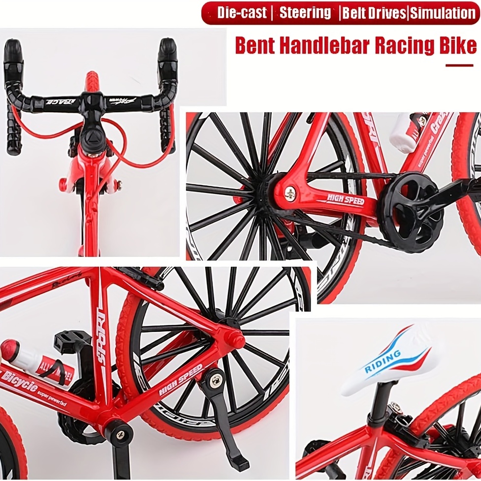 Finger Bike For Collections 1:8 Scale Die cast Alloy - Temu