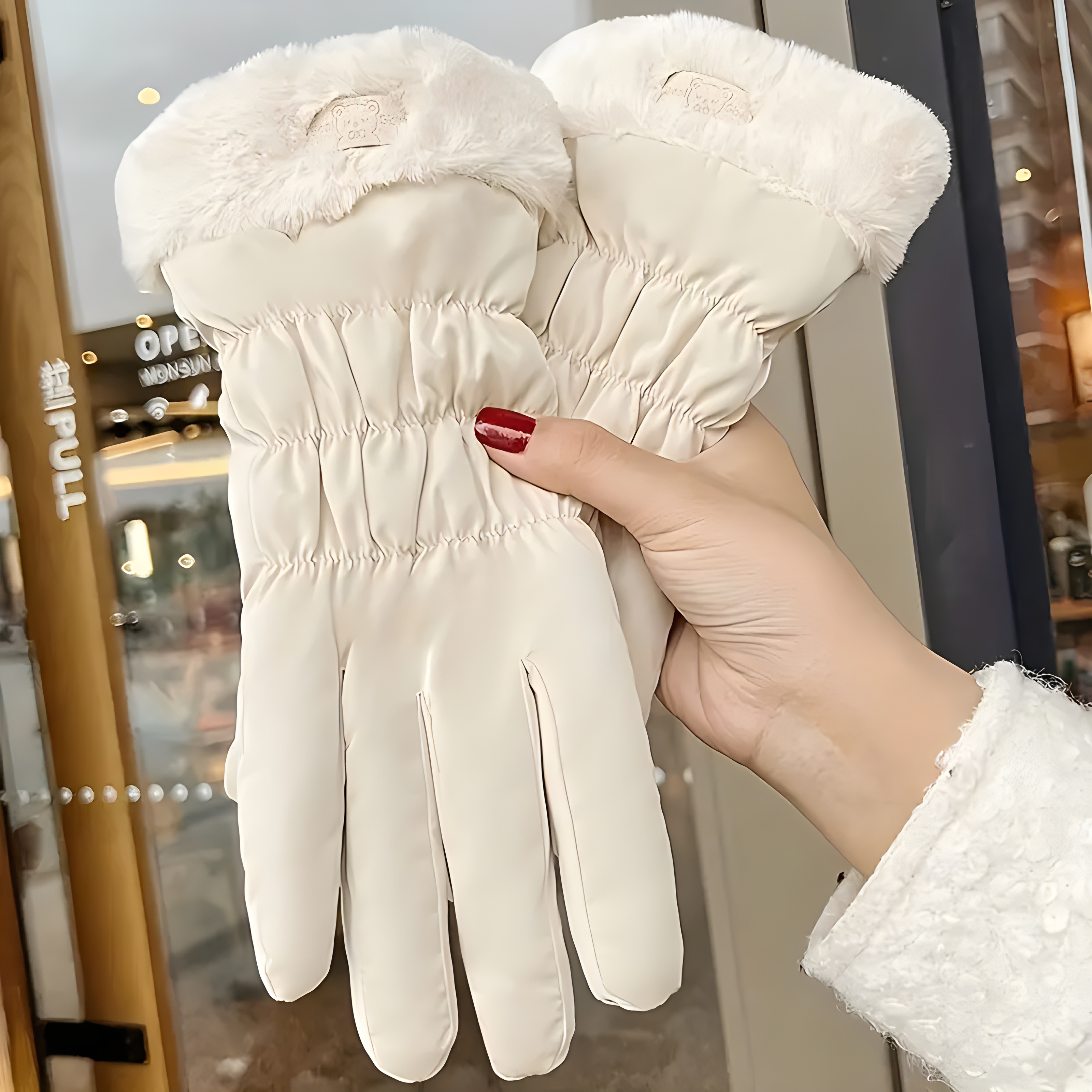 White Gloves Winter - Temu Australia