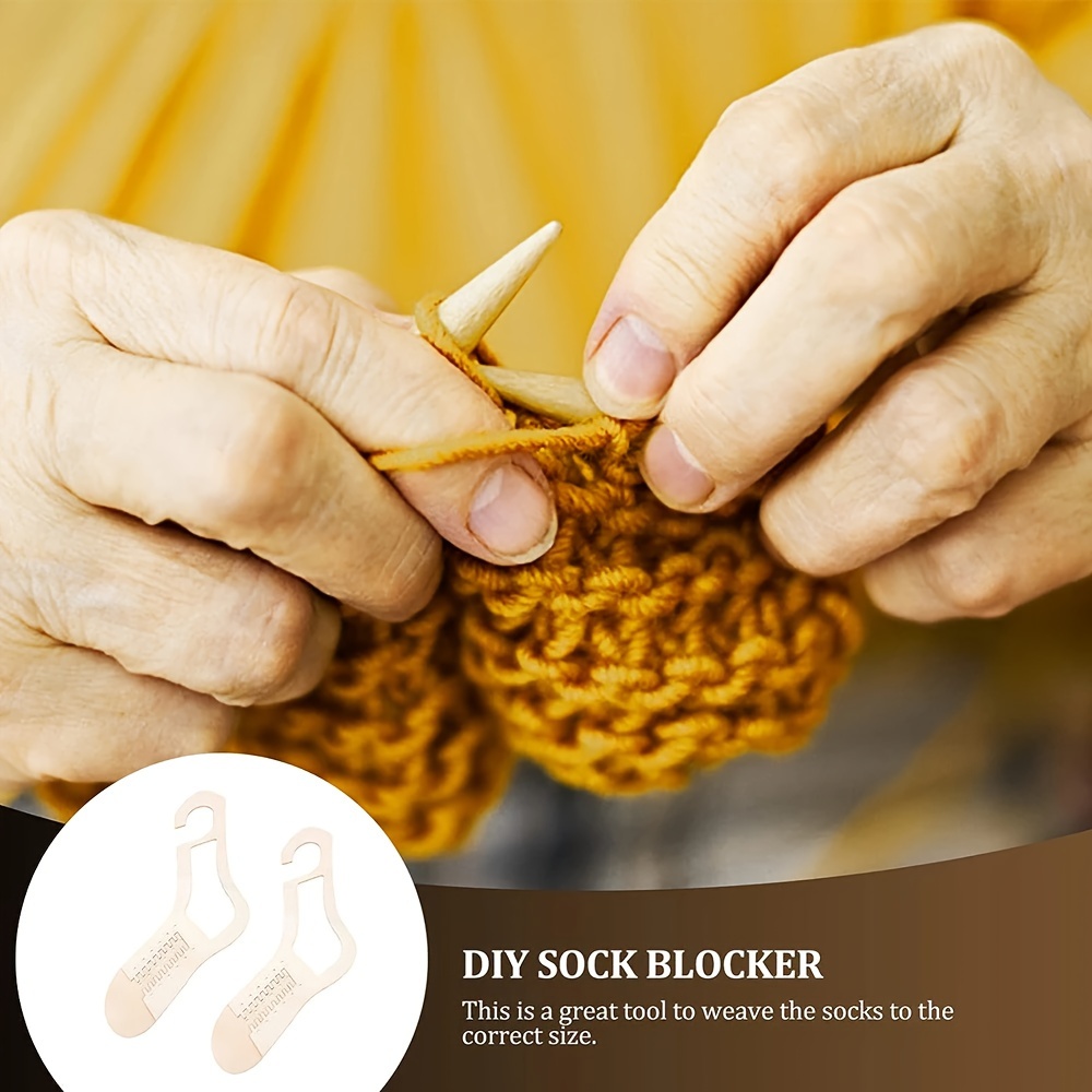 Sock Blockers Set of 2 Wooden Sock Blocker Knitting 