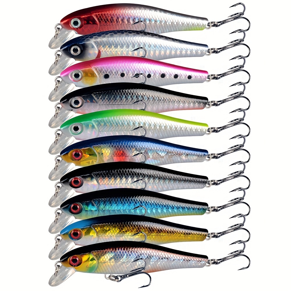 SLICKLINE 135 Jointed Sinking Minnow Glide Bait Fishing Lure Bass Pike 14  COLORS