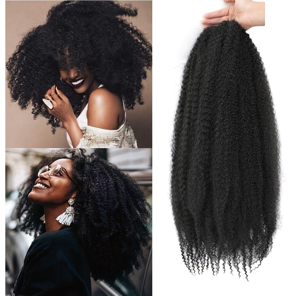 Afro Kinky Long Hair Braid, Super Long Marley Hair