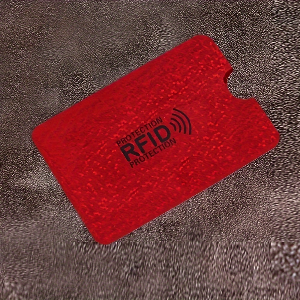 1pc RFID bloquant antivol brosse Ultra mince carte de crédit - Temu France