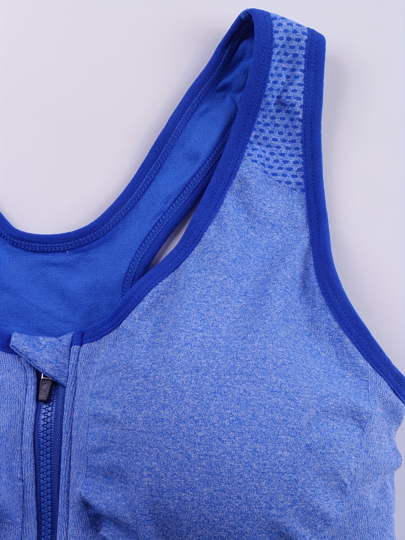 Sports Bras for Women Active Bra Yoga Vest Front Zipper Large Size