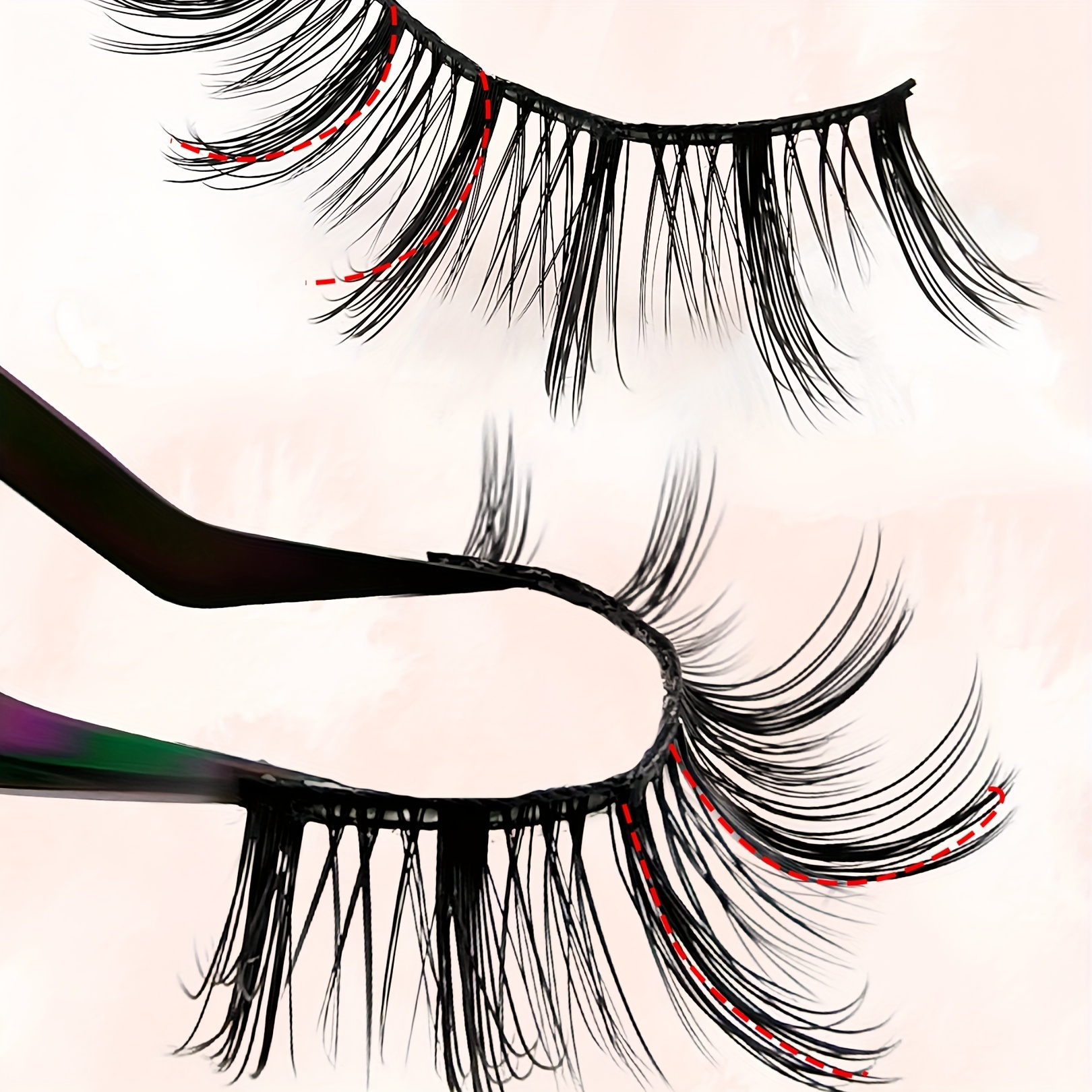 10 Pairs of Natural Curling Little Devil Faux Mink Lashes