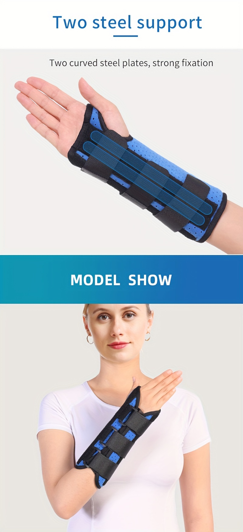 Wrist Brace Wrist Pain Sprain Sports Injuries Breathable - Temu Canada