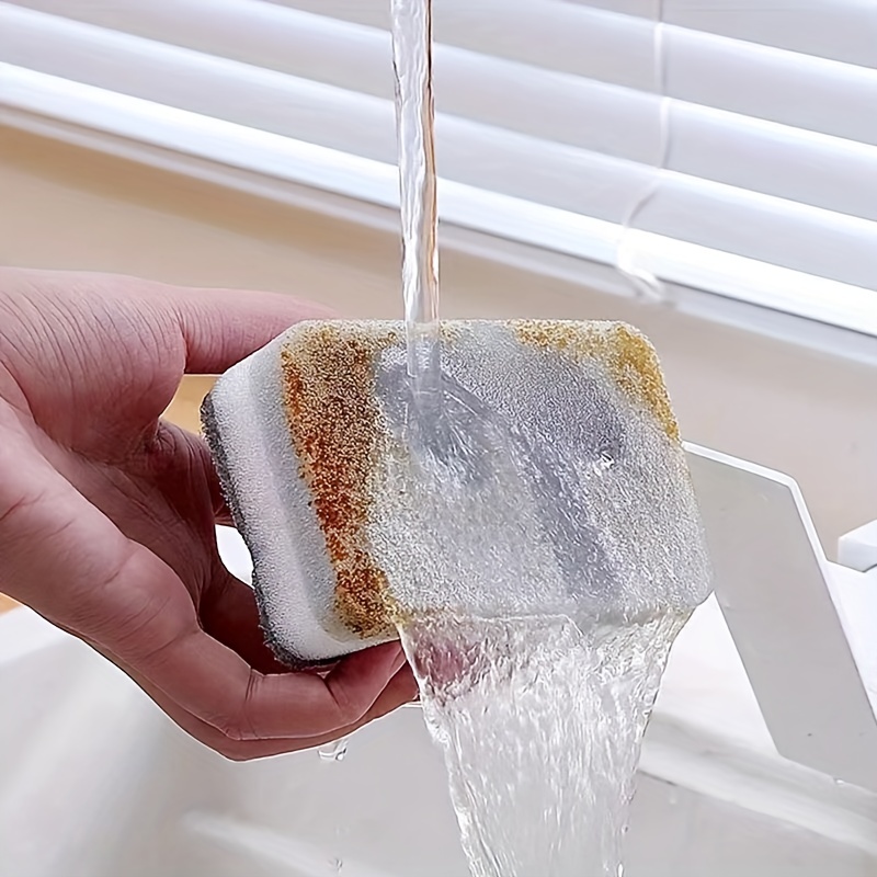 Multifunctional U-shaped Washing Sponge Large-mouthed Double-sided Kitchen  Knife Dishwashing Sponge Wipe Scouring Pad Cleaner - AliExpress
