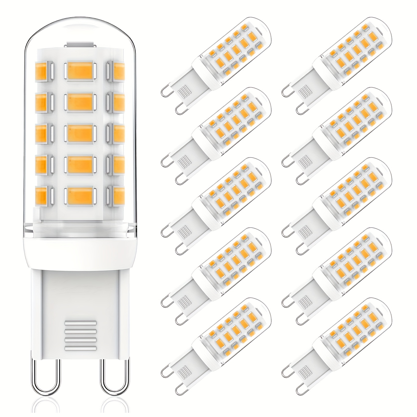Ampoules LED G9, 5 W (équivalent halogène LED 50 W) Blanc chaud