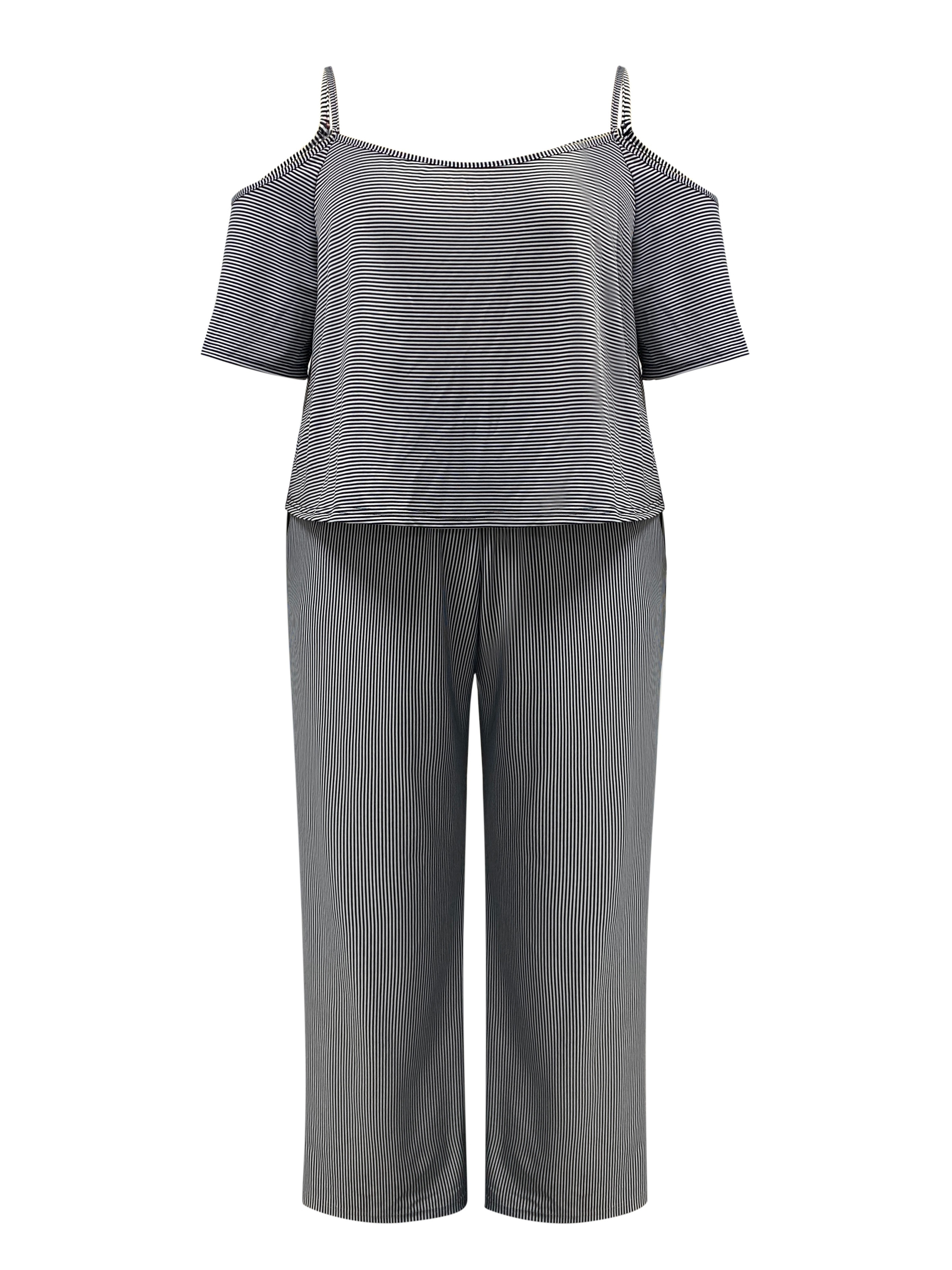 TIYOMI Ladies Plus Size Pants 4X Dark Grey Casual Full Length