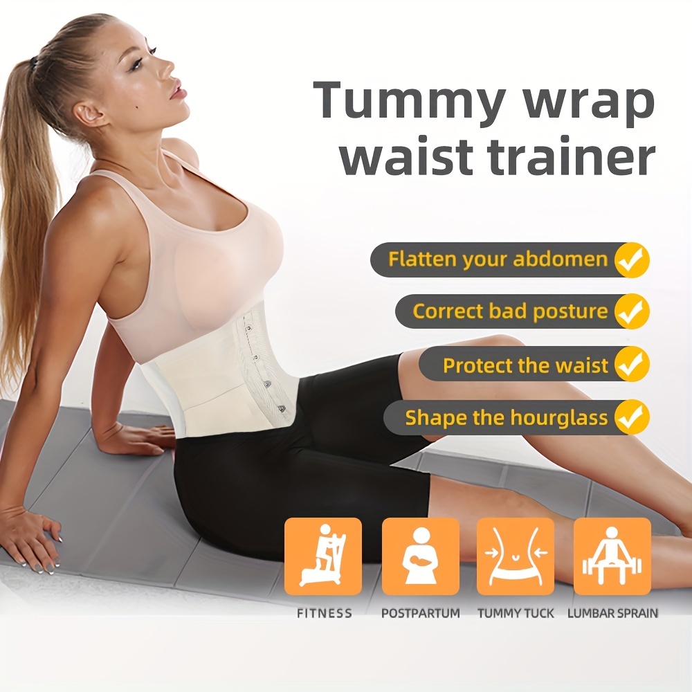 Molutan Women Waist Trainer Corset Cincher Belt Tummy Control