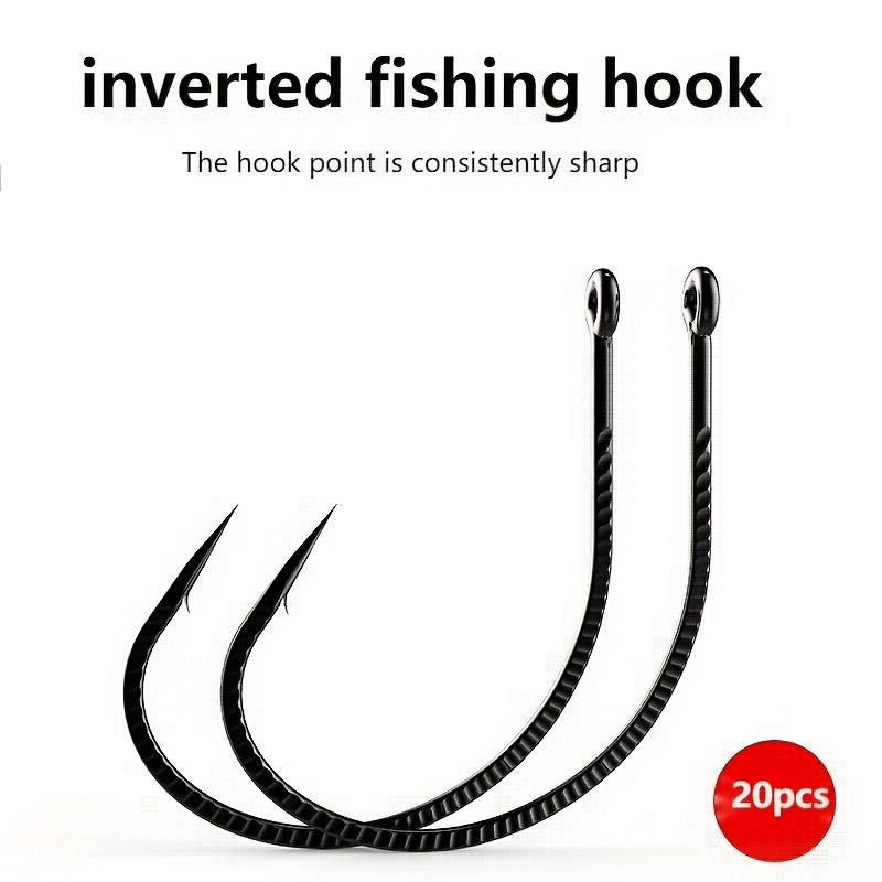 Circle Fishing Hooks High Carbon Steel Barbed Fishhooks For - Temu