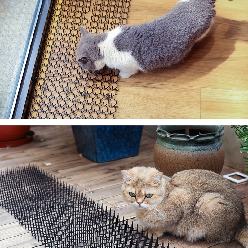 Garden Cat Scat Mats Anti Dogs Repellent Mat Prickle Strips Net Spike Keep  Cat Dog Away
