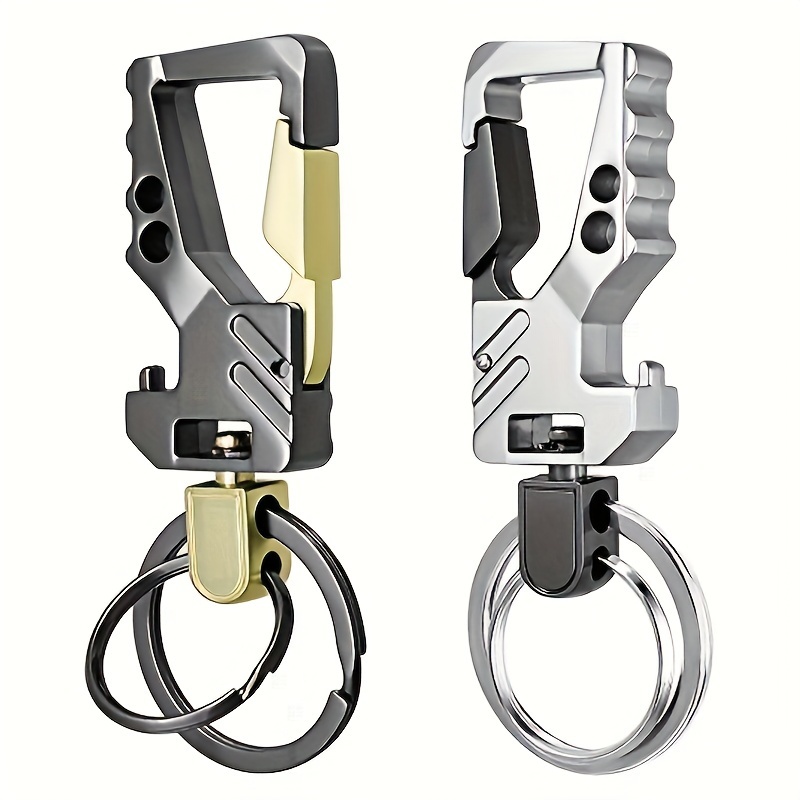 2 Pack Car Keychain retractable keychains lanyard Carabiner Clip