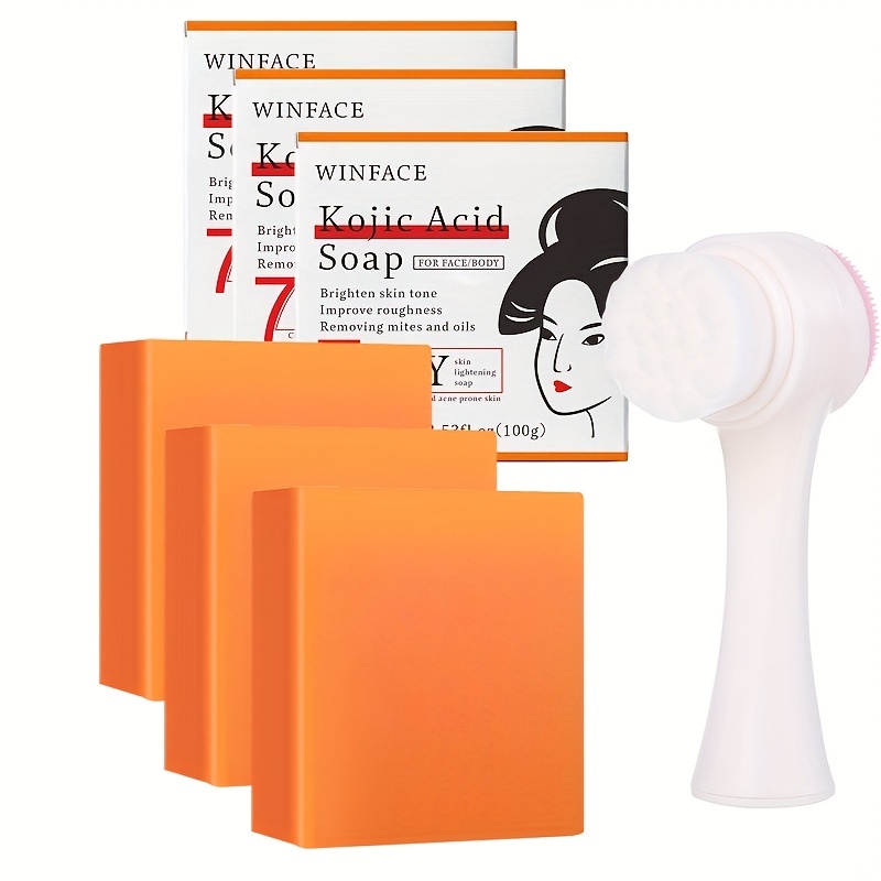 Original Kojie San Skin Lightening Kojic Acid Soap, Toner and Face