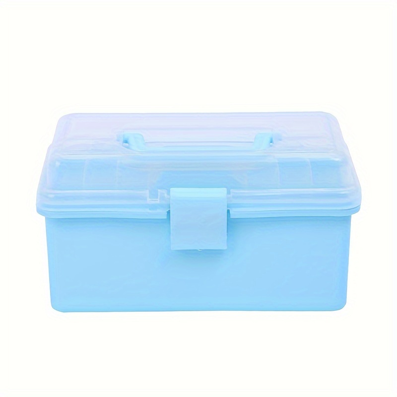 Storage Box, Large Three-layer Desktop Jewelry Storage Box