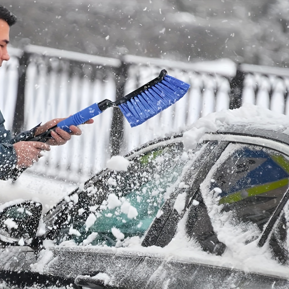 Brosse à neige de voiture avec grattoir à glace brosse à - Temu Belgium