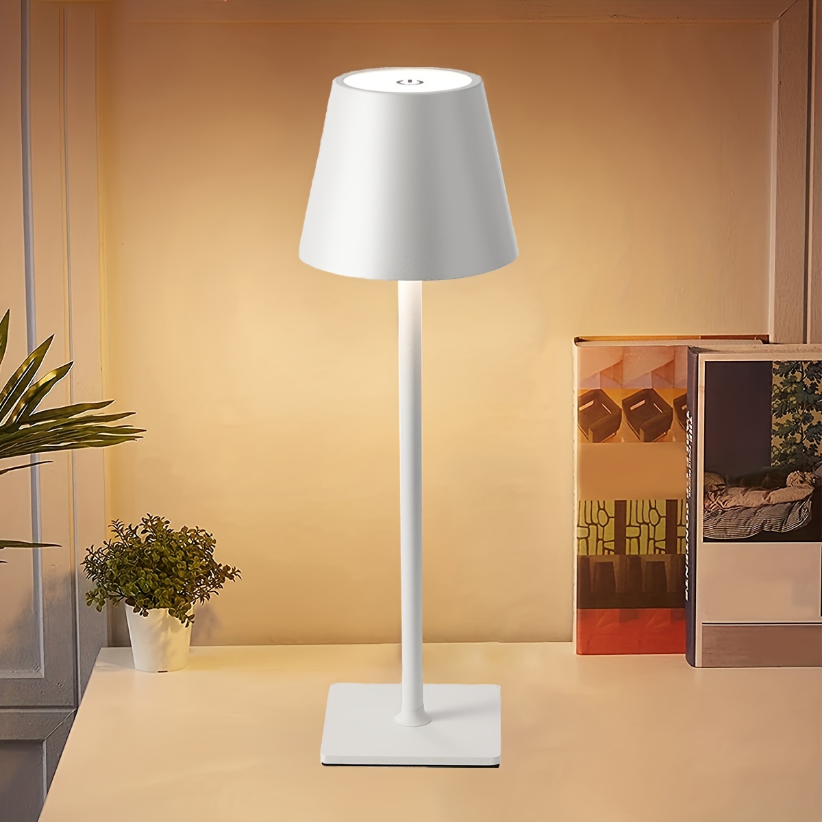 Lampe de table LED portable 1pc lampe de bureau à gradation - Temu Belgium