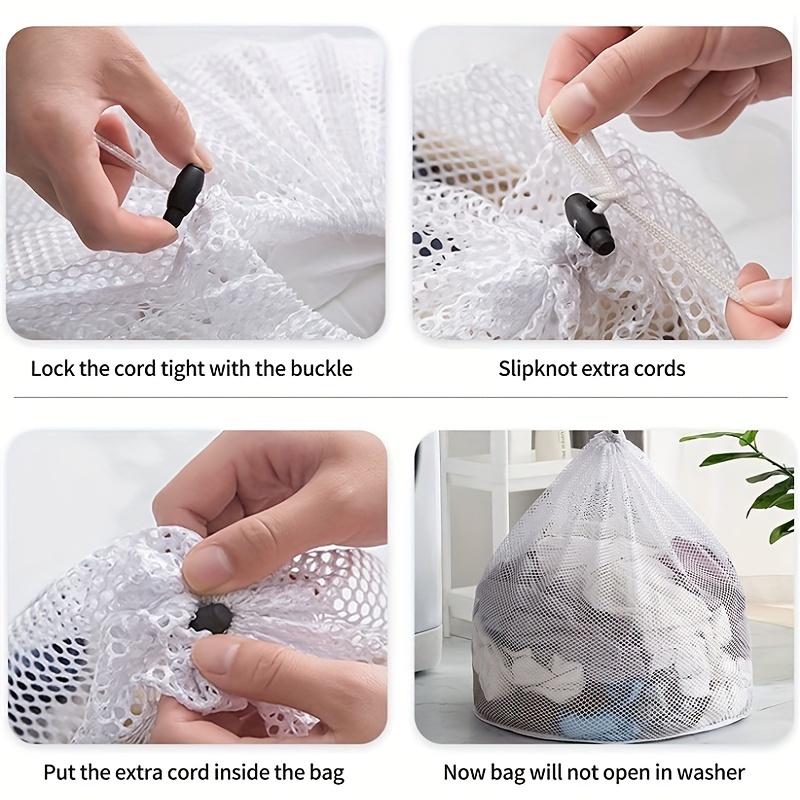 Heavy Duty Extra Large Laundry Bag with Drawstring Closure