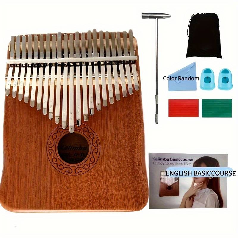 Kalimba Thumb Piano 21 Tasti, Pianoforte Portatile Mbira Da