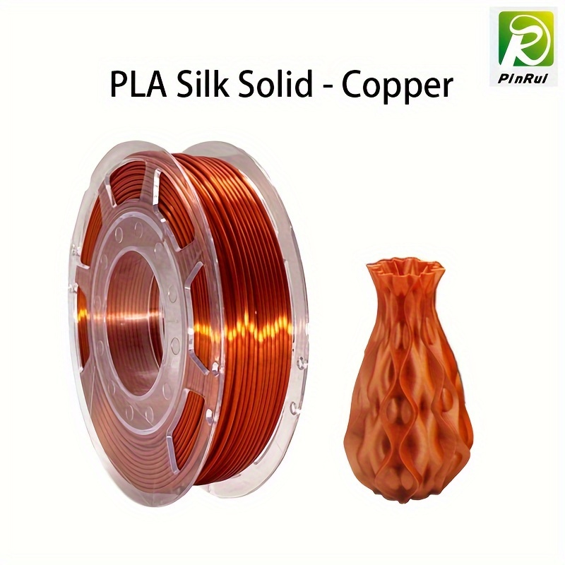 3D Printers Copper Silk PLA Filament 1.75mm 1kg Spool for 3D