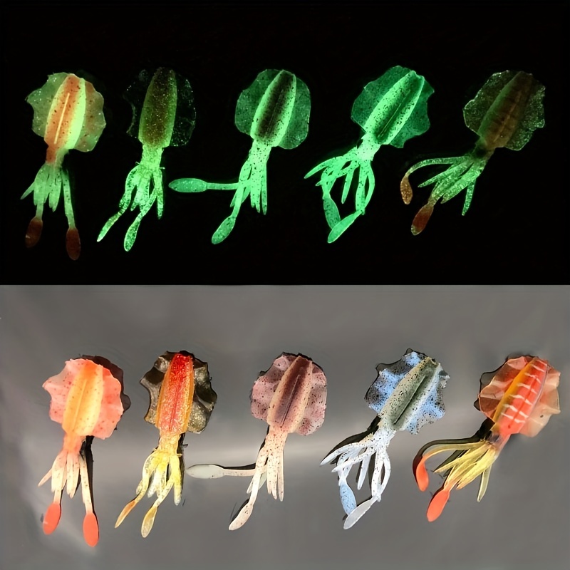 Soft Squid Fishing Lure 6cm 2g Luminous UV Squid Jigs - Temu Sweden