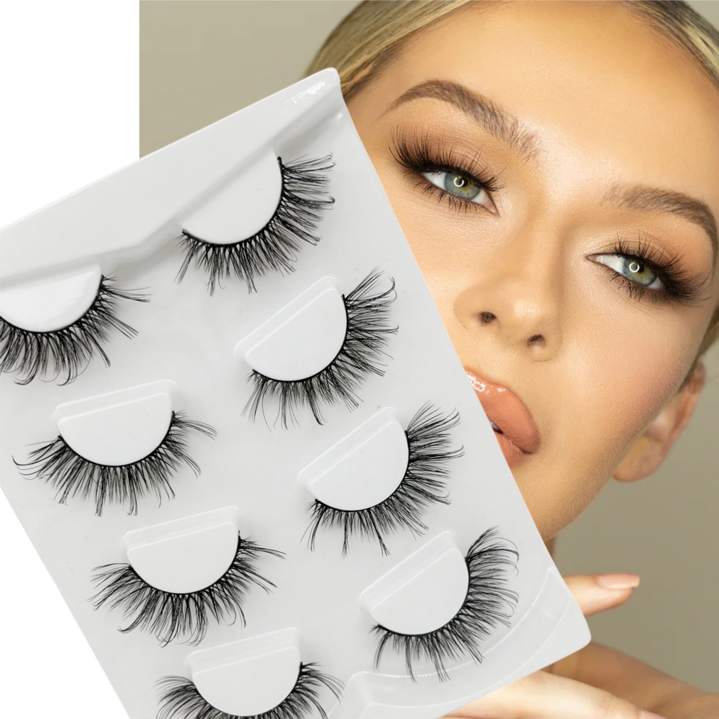 False Eyelashes Length D Curling Fluffy Thick Eye Lashes - Temu