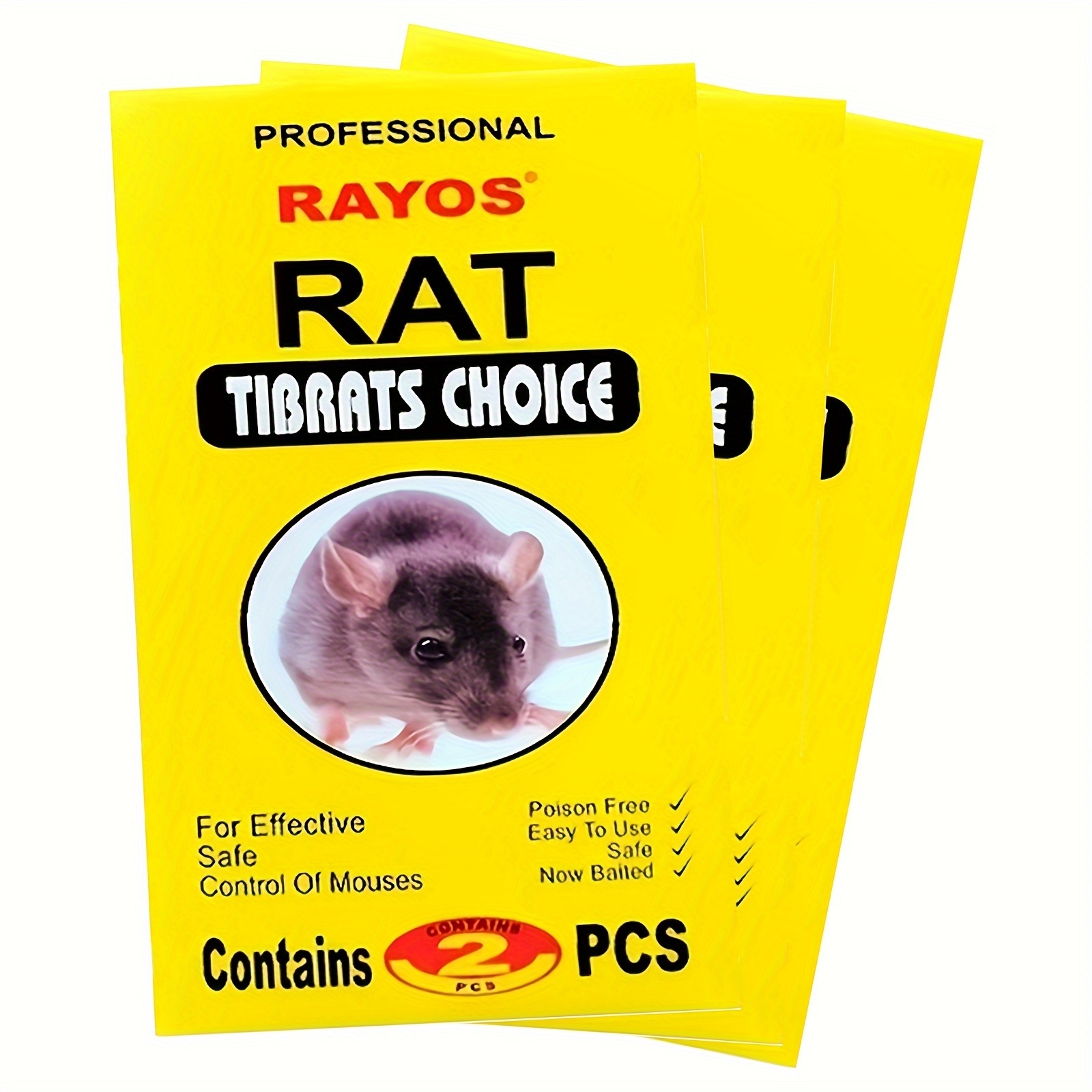 5PCS 47 Large Size Catcher Rat Glue Trap Rodent Board Indoor Super Sticky  Mice