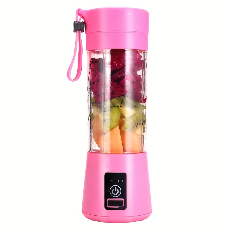 Cross-border Portable Usb Charging Fruit Juicer Mixer, Electric