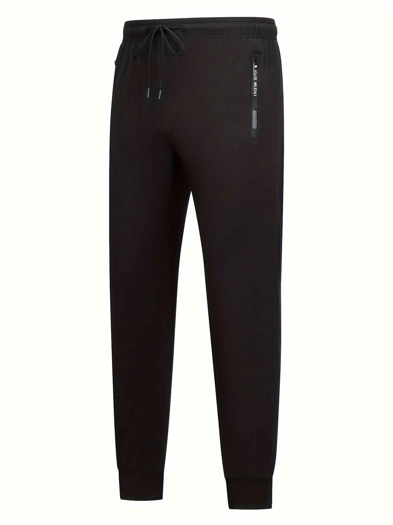 Men's Outdoor Drawstring Sweatpants Thin Casual Jogger Pants