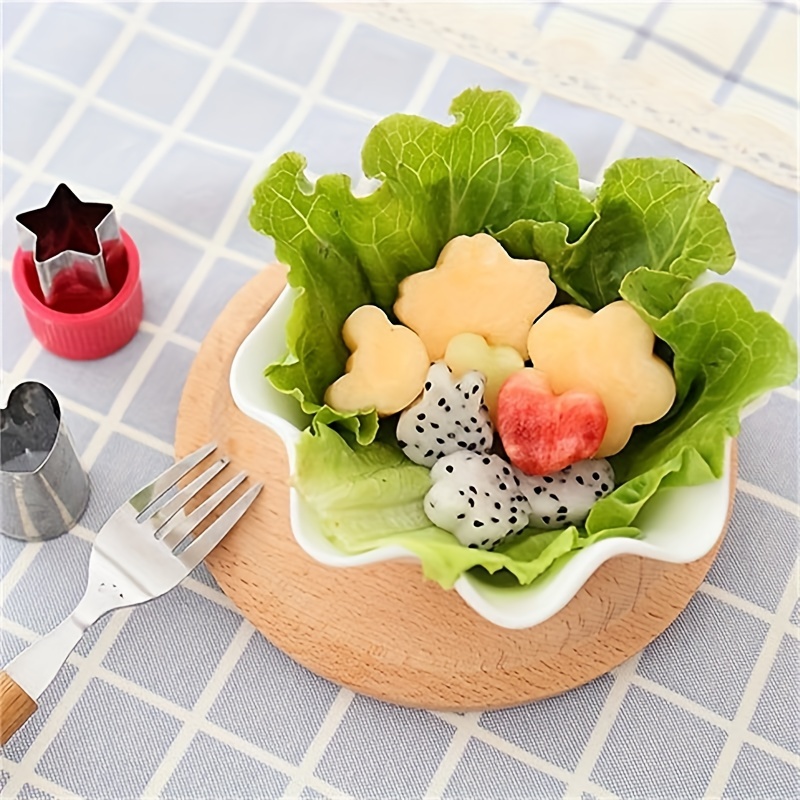 12pcs, Vegetable Cutter Shapes Set, Stainless Steel Cookie Cutters, Fruit  Stamps Molds, Chocolate Cutters, Cake Decorating Molds, Salad Making Tools,  Baking Tools, Kitchen Gadgets, Kitchen Accessories, Home Kitchen Items -  Temu