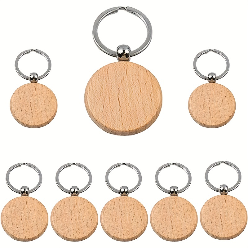 Wooden Keyrings in Bulk Quantities 