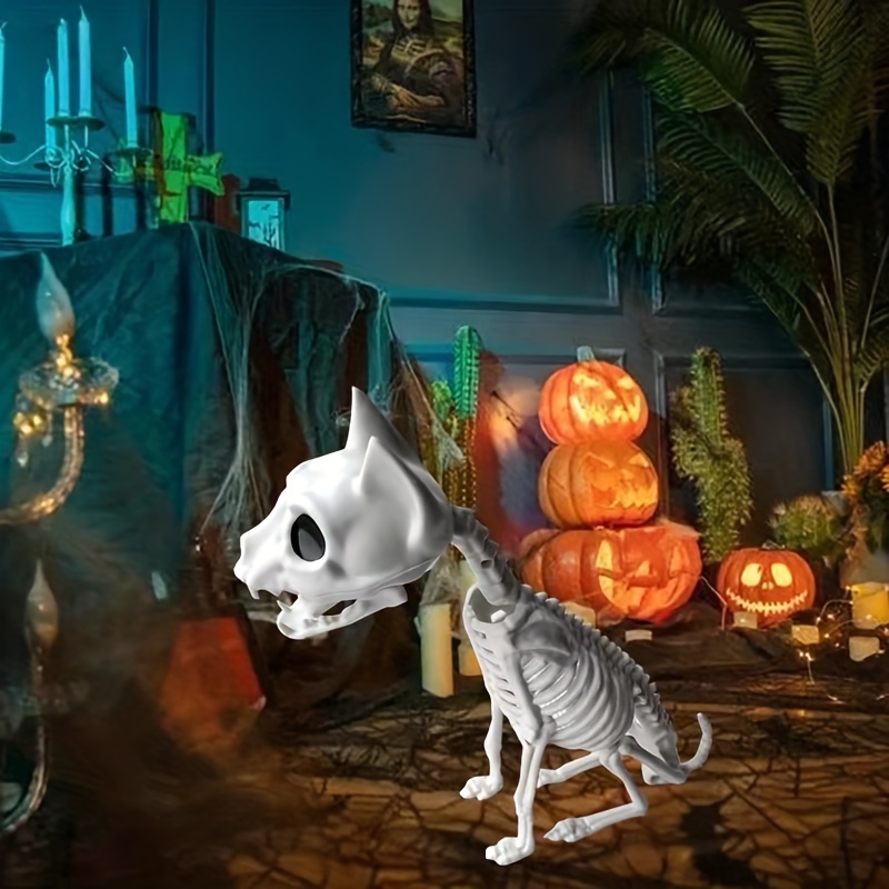 Dog-Skeleton Halloween Decor